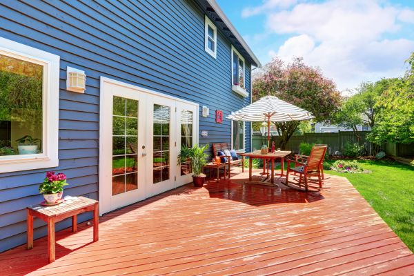 Blue Siding Installation in Saint Charles